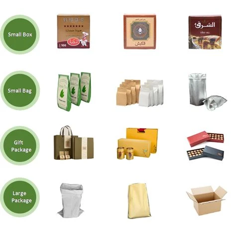 different packing
